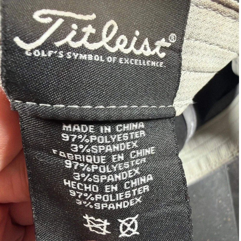 Titleist Silverhorn Golf Club of Texas San Antonio Strapback Hat Grey Golf Cap